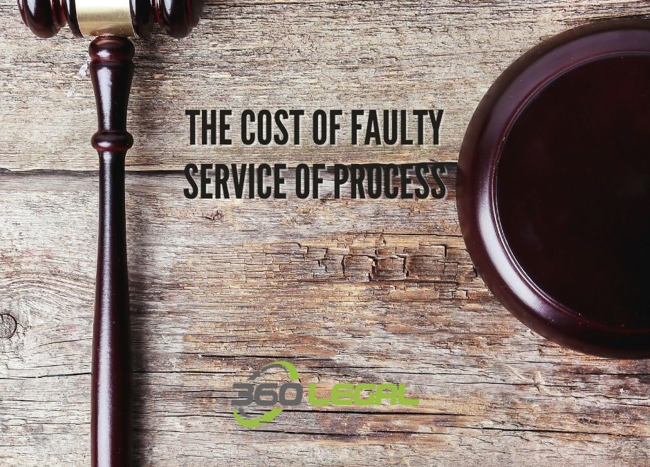 The Cost of Faulty Service of Process