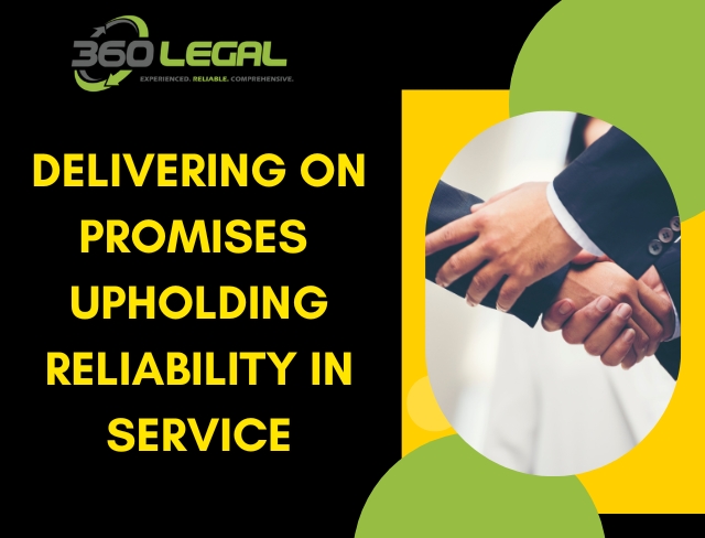 Delivering on Promises: Upholding Reliability in Service