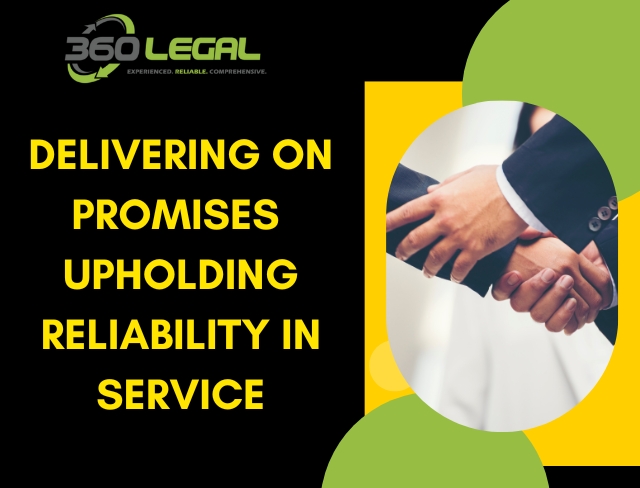 Delivering on Promises: Upholding Reliability in Service