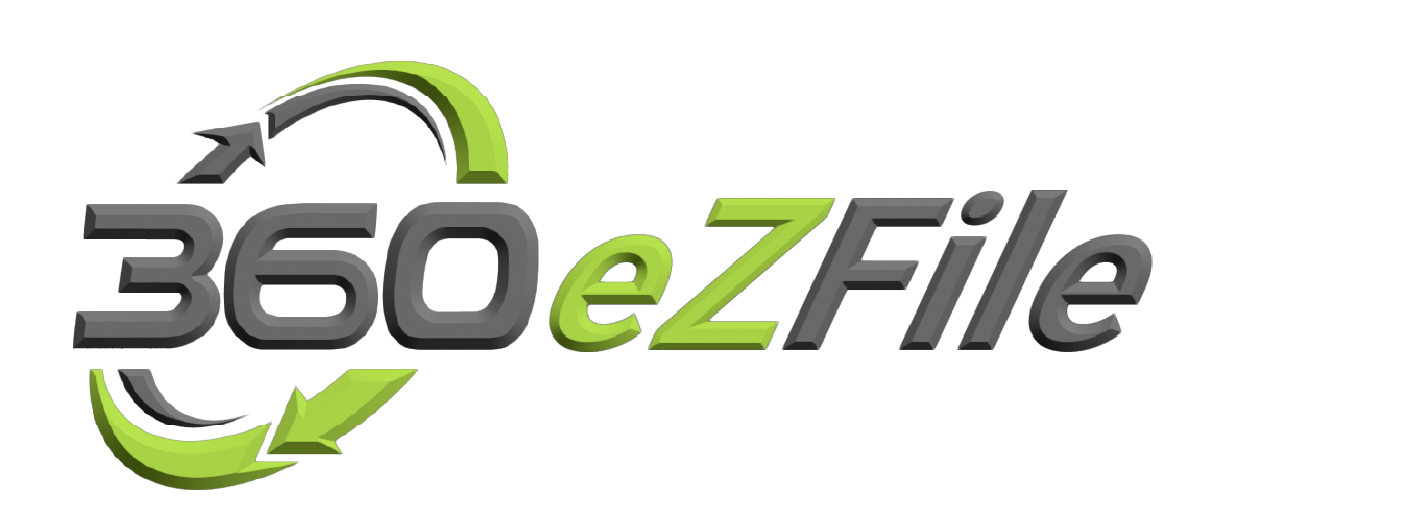 360 Legal eZFile makes e-Filing a snap, eZFile Logo